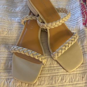 Sincerely, Jules slip on sandals